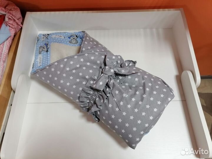 Одеяло на выписку для новорожденного