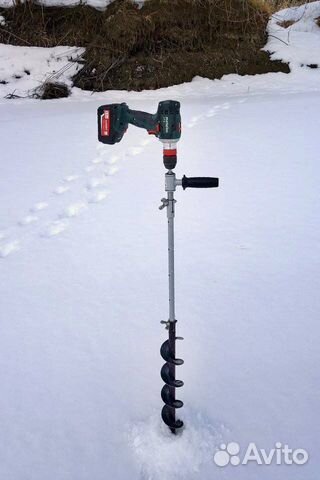 Бур рыболовный