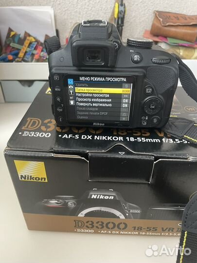 Зеркальный фотоаппарат Nikon D3300