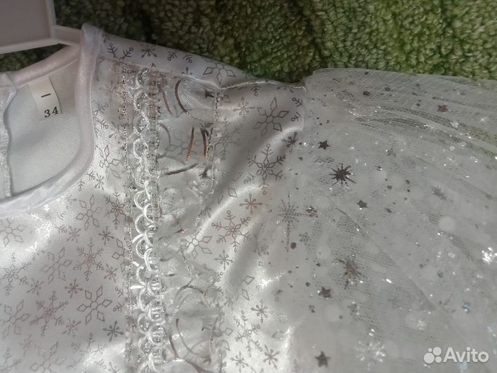 Платье детское новогоднее