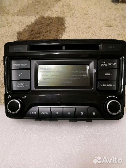 Штатная магнитола hyundai Creta