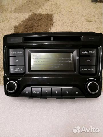 Штатная магнитола hyundai Creta