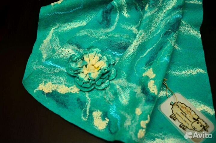 Шарфы и палантины ручная работа