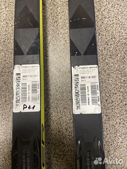 Лыжи беговые fisher speedmax 3D classic