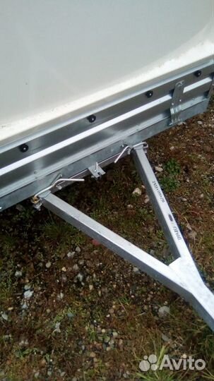 Прицеп мзса 817705.022 с пластиковой крышкой