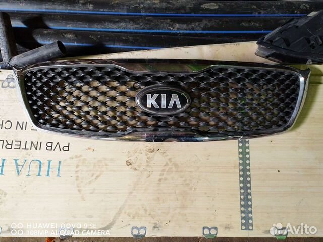 Решетка радиатора бампера kia sorento