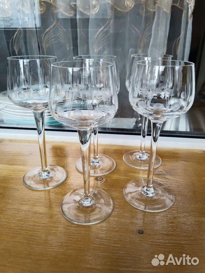 Стеклянные фужеры СССР