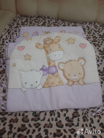 Бортики на кроватку (комплект)