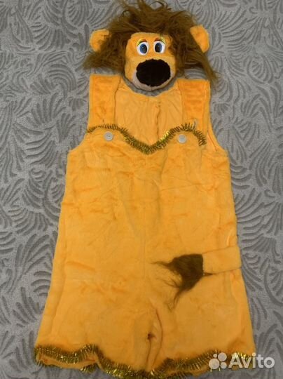 Новогодний костюм лев 98-104