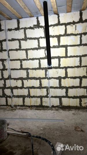 Механизированная штукатурка / Выравнивание стен