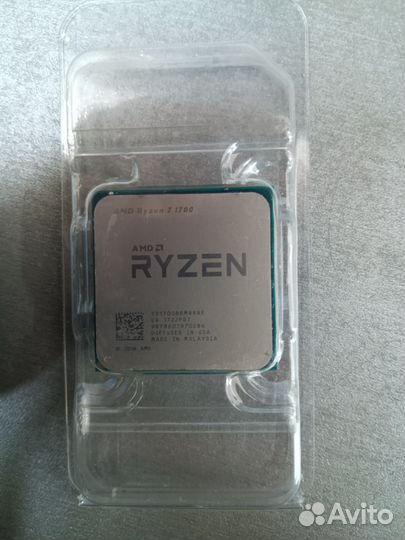 Процессор Amd ryzen 7 1700