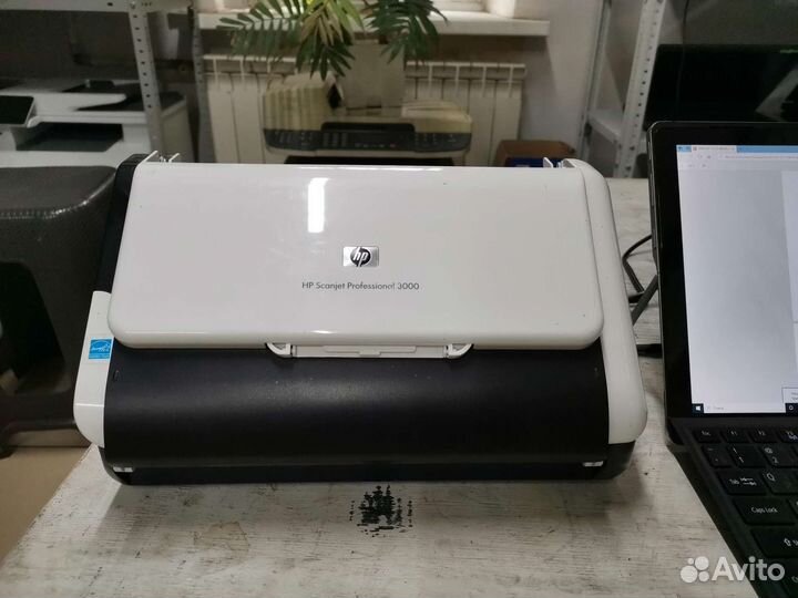 Двухсторонний сканер HP scanjet pro 3000