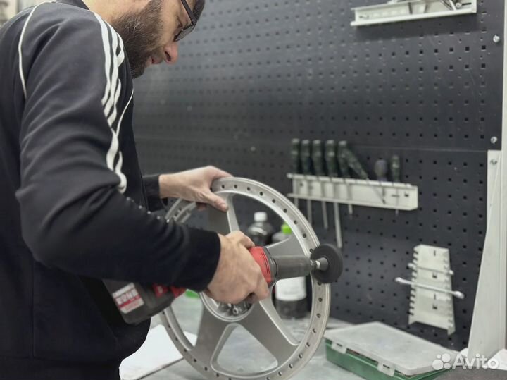 Порошковая покраска дисков и суппортов