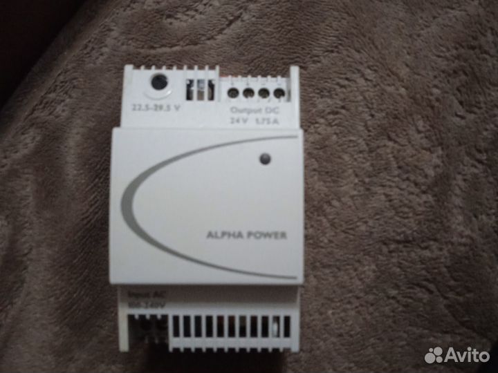 Блок питания 24 вольта 1,75 A Alpha Power