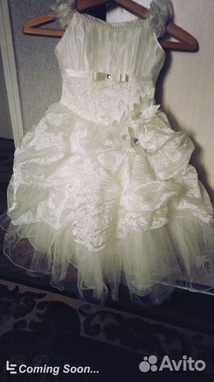 Платье для девочки 4-5 лет