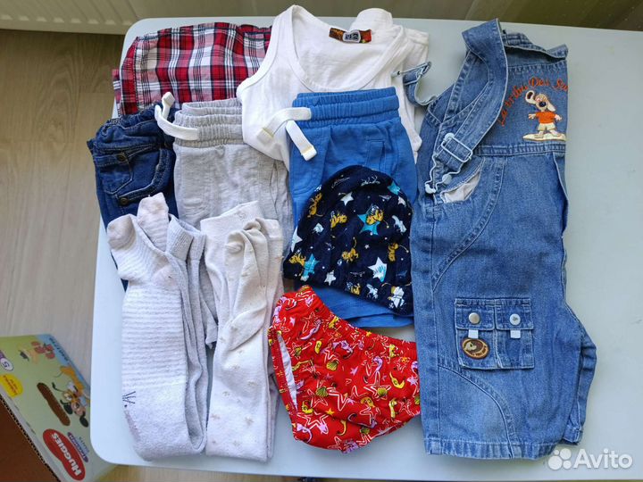Вещи пакетом на мальчика 86 размер