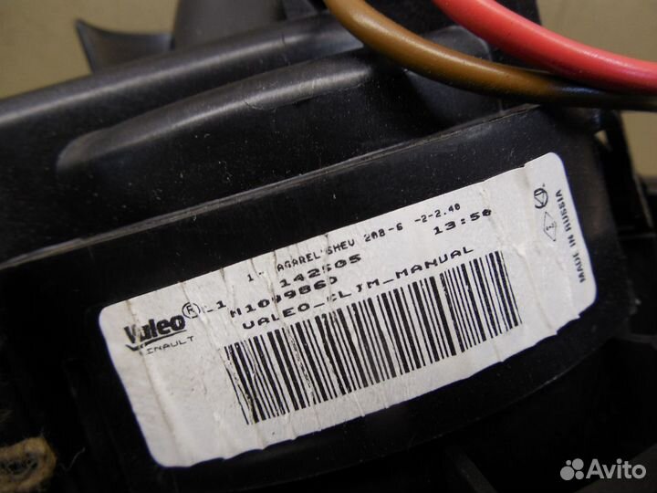 Моторчик отопителя Sandero 2014