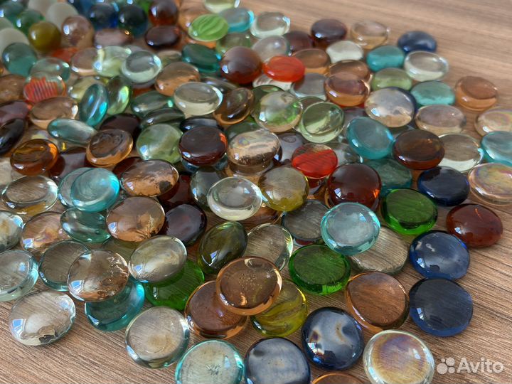 Декоративные камешки стекло