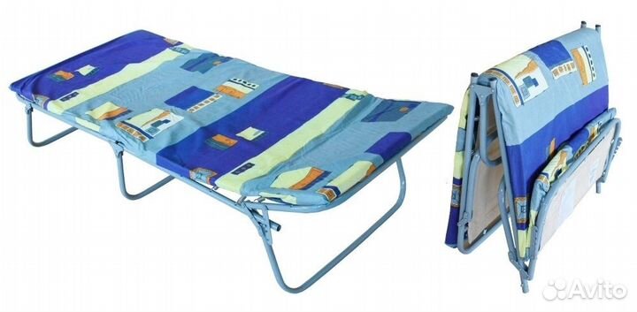 Кровать - раскладушка - с матрасом 