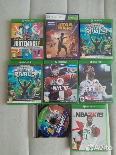Игры на xbox One диски цена за все