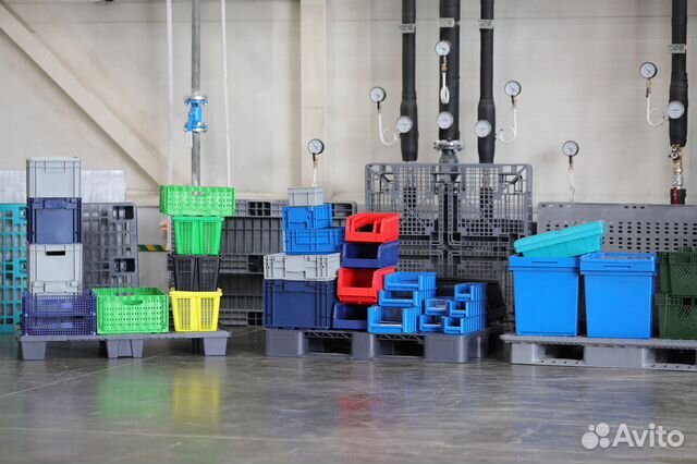 Пластиковые ящики