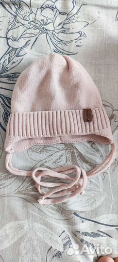 Шапочка для девочки на весну