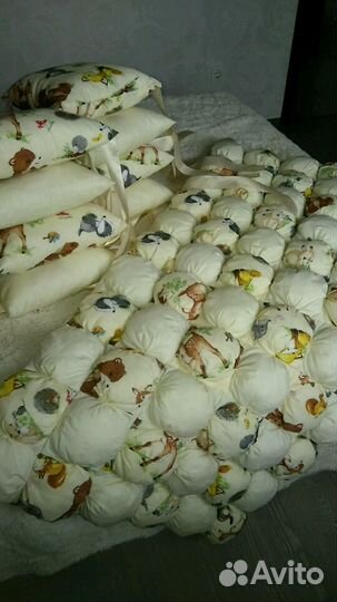 Одеяла бом бон, бортики, постельные принадлежности