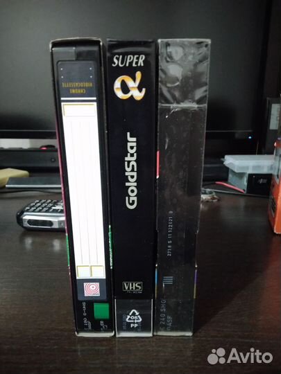 Новые видеокассеты VHS 240 минут
