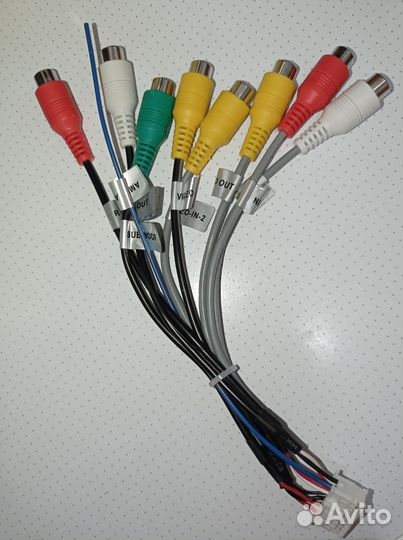 Кабель тюльпаны,RCA