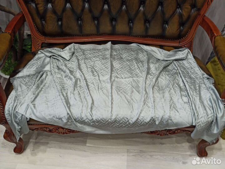 Палантин fendi теплый шерсть/шелк италия