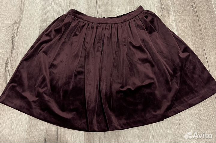 Бархатная юбка