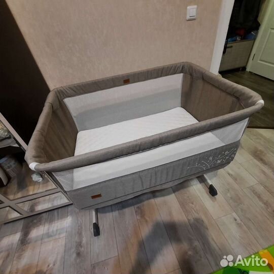 Кровать для новорожденного приставная манеж