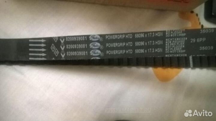 Renault 8200 939 081 Ремень грм renault Logan пере