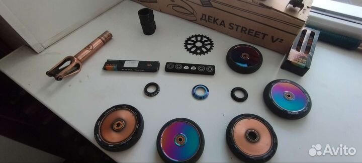 Запчасти для трюкового самоката