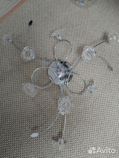 Люстра хрустальная 12 вольт