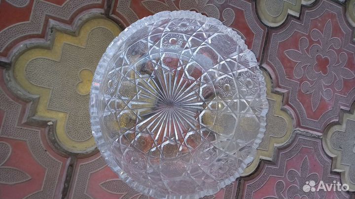 Ваза хрустальная СССР