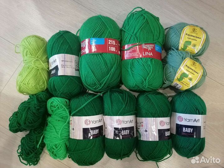 Пряжа для вязания, тафтинга