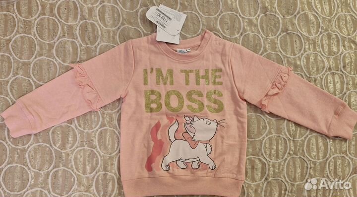 Худи, джемпер с начесом 110р новый