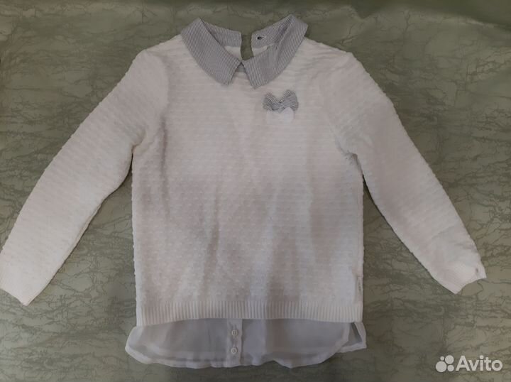 Блузы для девочки, школьная форма