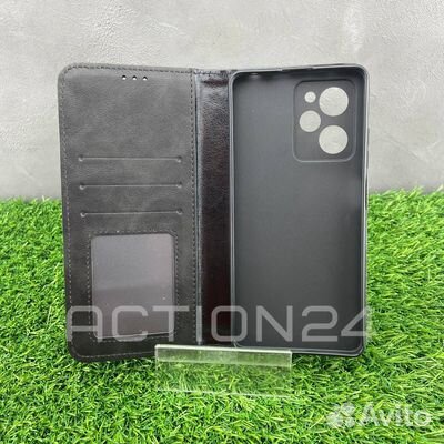 Чехол книжка Xiaomi Poco X5 Pro 5G с кошельком (че