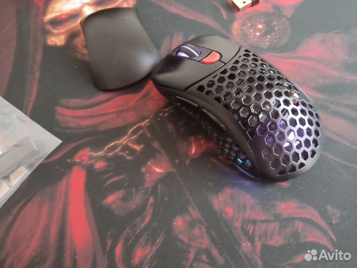 Игровая мышь zet gaming air elite(ardor) + коврик