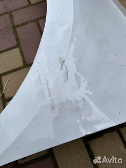 Крыло переднее левое на volkswagen polo liftback