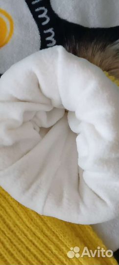 Шапка и снуд для девочки зимняя