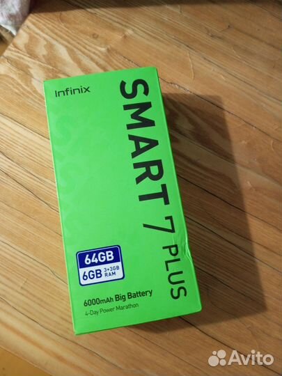 Infinix Smart 7 Plus, 3/64 ГБ