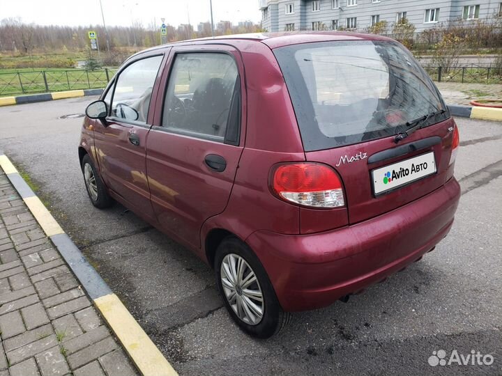 Daewoo Matiz 0.8 МТ, 2011, 190 000 км