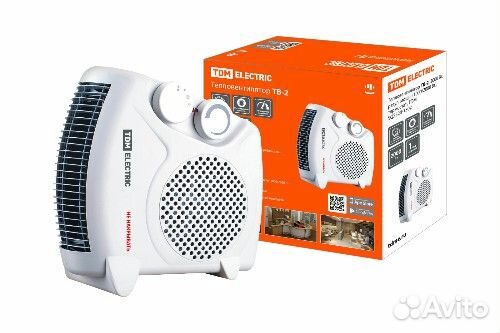 Тепловентилятор до 2000Вт TDM тв-2