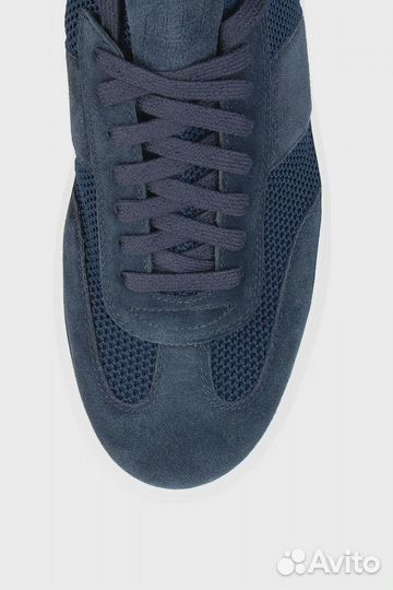 Stokton кеды M.588 синие сетка замша 44 280377