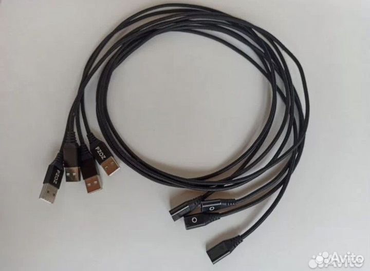 Магнитный кабель micro USB pzoz