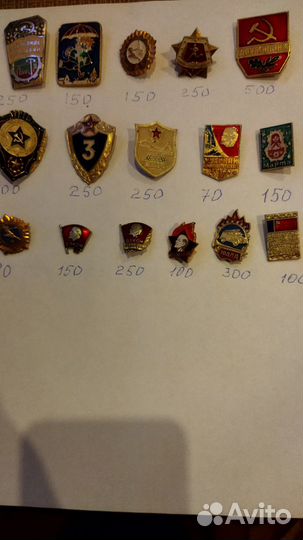 Значки СССР