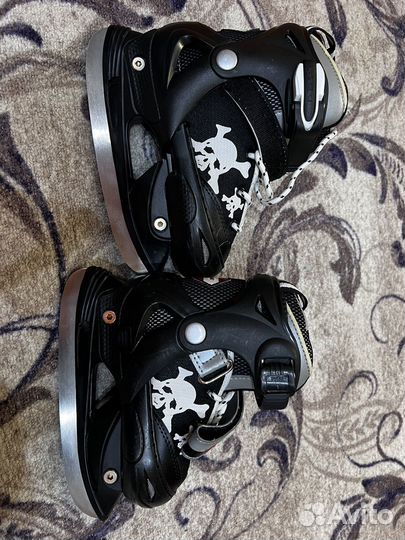 Коньки детские раздвижные 30-33 р